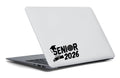 Senior 2026 Volleyball Decal Sticker, Graduation Cap and Diploma Theme