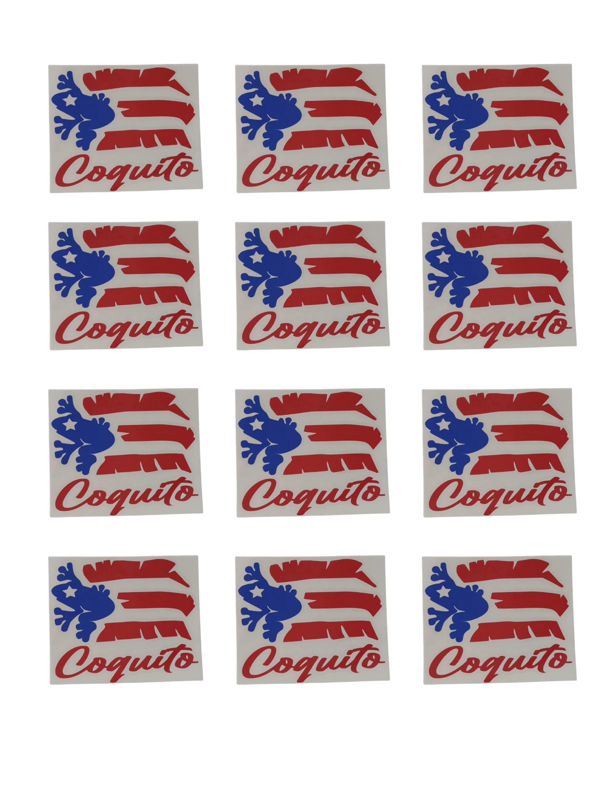 Puerto Rico Decal Sticker Glass Bottle Decorative Label Stickers Puerto Rico Flag Morro Decal (Glass Bottle is NOT Included)