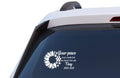 Sunflower Paw Pet Memorial Decal, Customizable Vinyl Car Sticker with Your Paws were Ready but My Heart was Not Quote