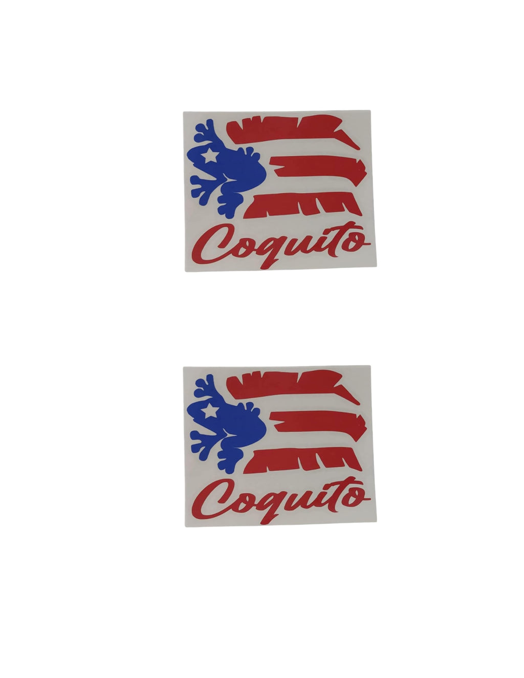 Puerto Rico Decal Sticker Glass Bottle Decorative Labels Stickers Puerto Rico Flag Coqui Decal (Bottle Not Included)