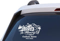 Personalized Motorcycle Memorial Decal, Custom Biker Tribute Sticker
