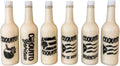 Custom Coquito Bottle Decals - Personalized Puerto Rican Vinyl Labels for Holiday Party Favors - Available in 2, 6, or 12 Packs - Random Little Finds