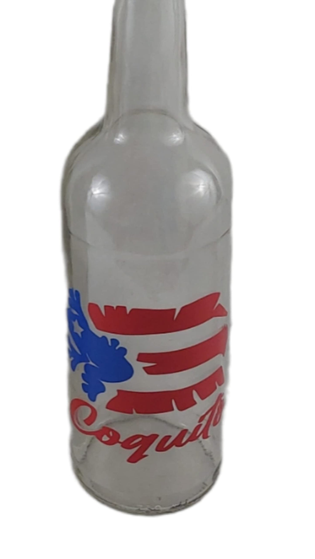 Puerto Rico Decal Sticker Glass Bottle Decorative Labels Stickers Puerto Rico Flag Coqui Decal (Bottle Not Included)