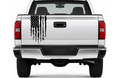 Veteran Flag Truck Decal | Distressed American Flag Vinyl Sticker