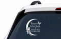 Custom Memorial Decal: A Heartfelt Tribute for Your Car Window - Random Little Finds