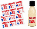 Puerto Rico Coquito Bottle Decals - Travel Size 12 Pack - Random Little Finds