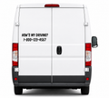 Custom How's My Driving? Decal with Phone Number | Commercial Vehicle Vinyl Sticker | Truck, Van & Fleet Safety Decal