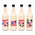 Puerto Rican Coquito Bottle Stickers | 750ml Bottle Decals | Christmas Bottle Labels | 4 Designs | 6 or 12 Pack | Boricua Gift