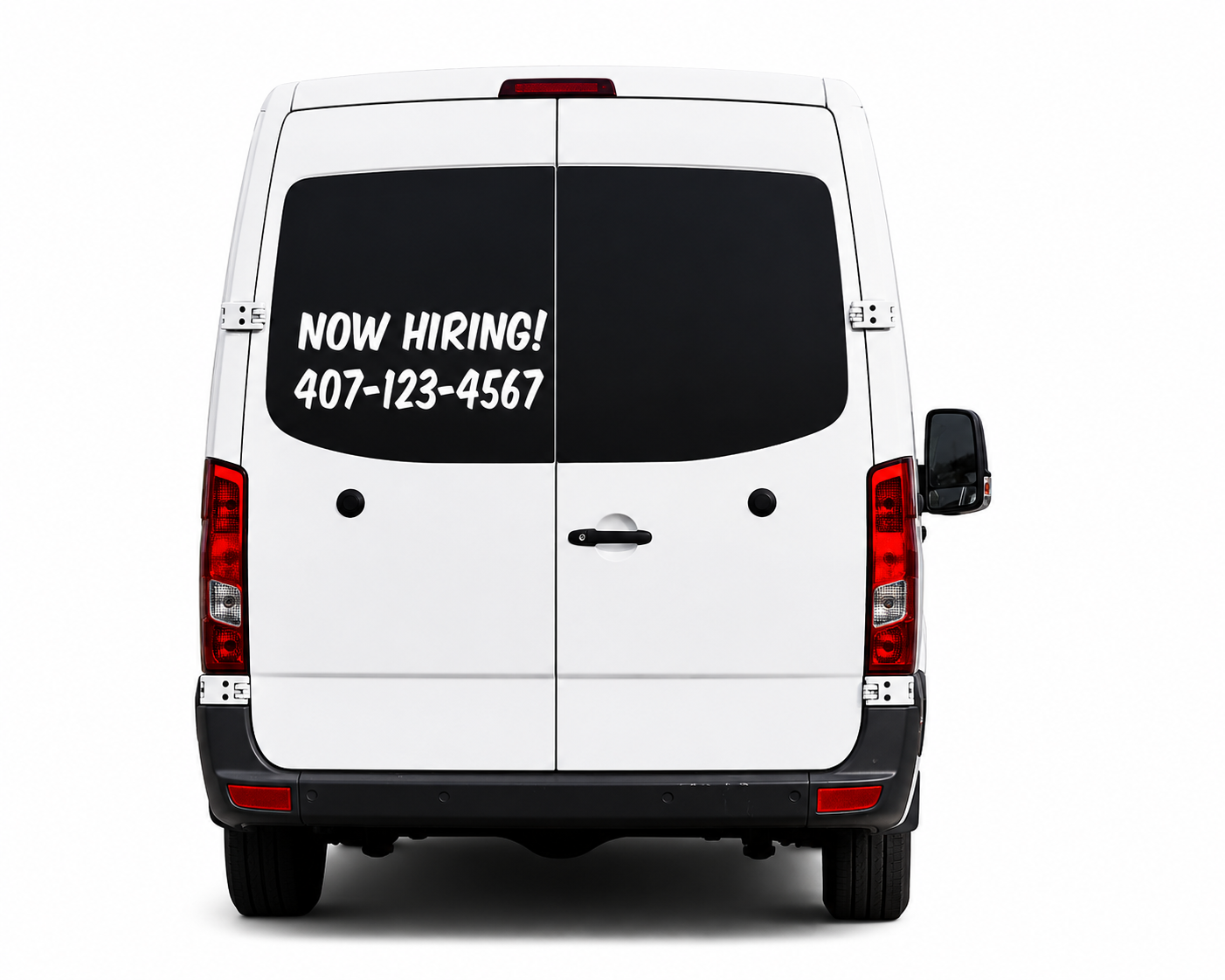 Now Hiring Window Decal – Custom Business Hiring Sign Vinyl Sticker for Car, Truck, Van or Storefront