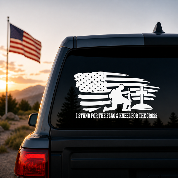 Patriotic & American Flag Decals