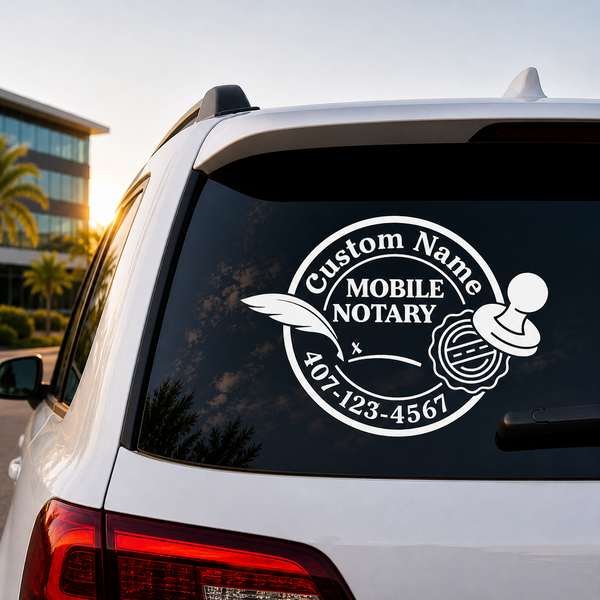 Service Business Decals