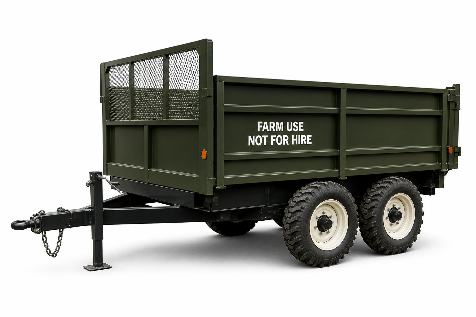 Farm Use Not for Hire Set of 2 Vinyl Decal Stickers Farm Equipment Signage