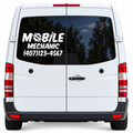 Custom Mobile Mechanic Decal - Elevate Your Brand with Personalized Vinyl for Your Vehicle