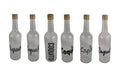 Random Little Finds Coquito Bottle Labels, Vinyl Decal Stickers, 6 Pack, Multiple Font Styles, 25 Color Options