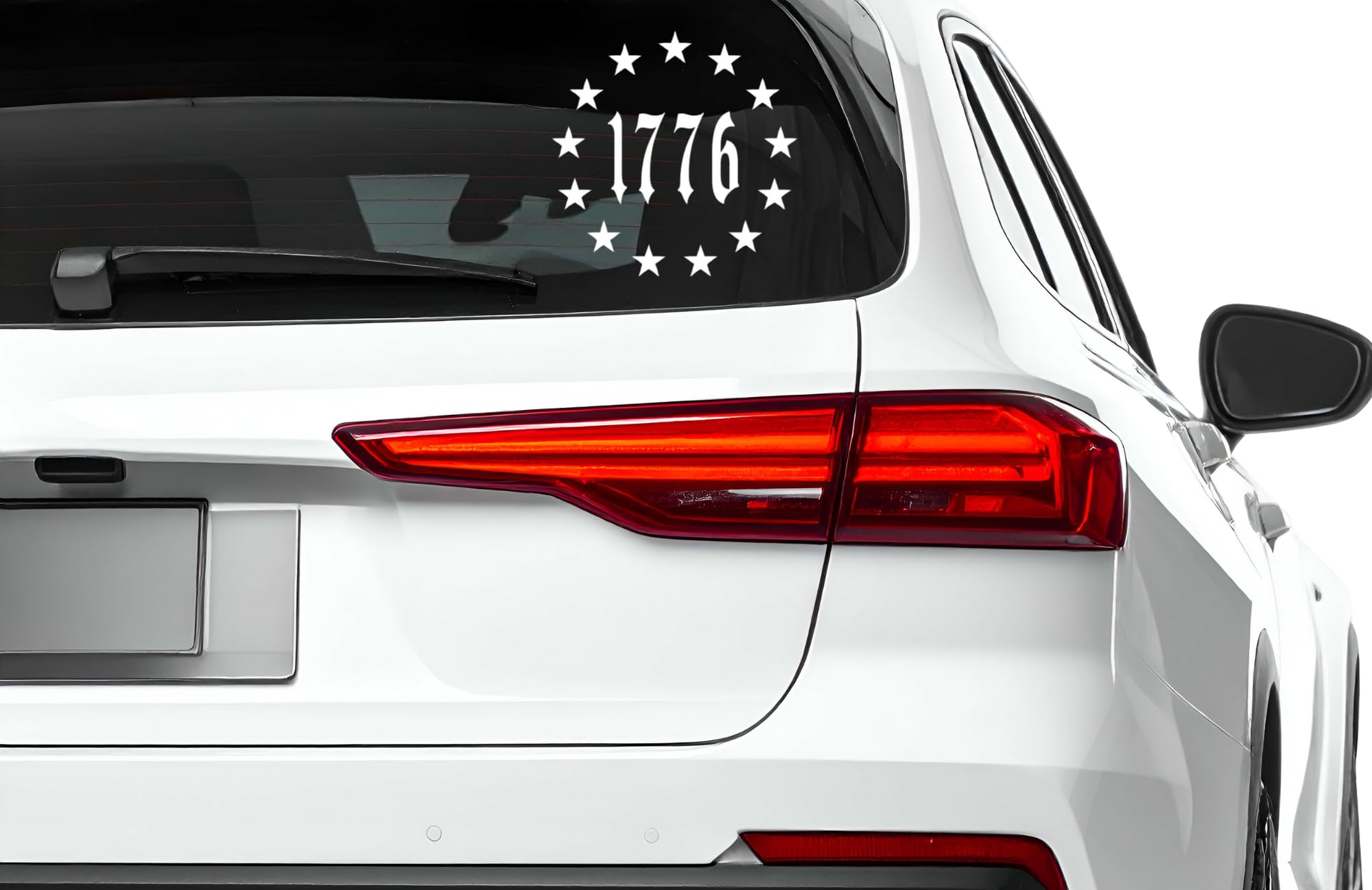 1776 Betsy Ross Flag Vinyl Decal - Patriotic USA Sticker