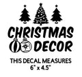 Seasonal & Storage Bin Label Vinyl Decals – Organization Labels for Plastic Storage Bins – Multiple Styles & Colors Available